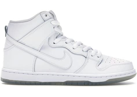 nike dunk wit|Nike dunks high top white.